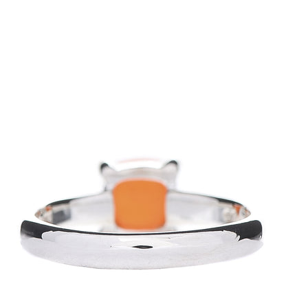 Tiffany Sterling Silver Carnelian Paloma Picasso Sugar Stacks Ring 55 7.25 4 of 7