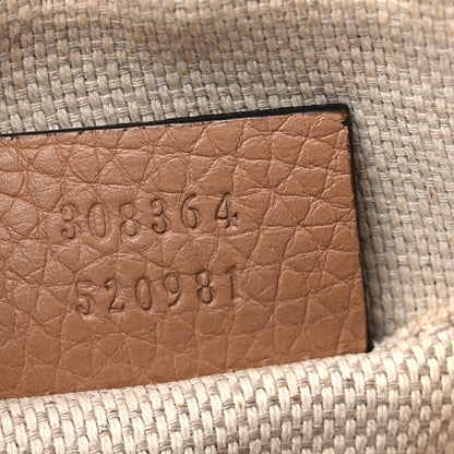 Gucci Pebbled Calfskin Small Soho Disco Bag Camelia 7 of 17