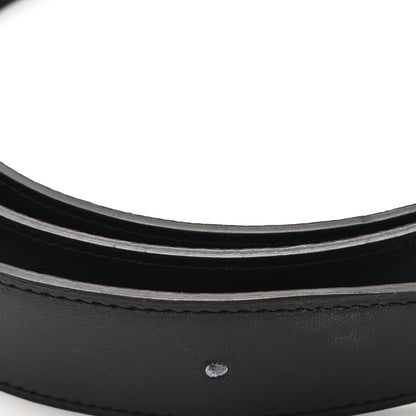 Hermes Chamonix Togo 32mm H Belt  95 38 Black 5 of 6
