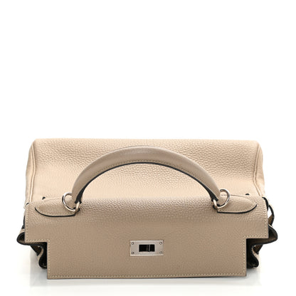 Hermes Taurillon Clemence Kelly Retourne 28 Gris Tourterelle 16 of 43
