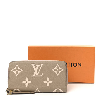Louis Vuitton Empreinte Monogram Giant Zippy Wallet Tourterelle Creme 8 of 8