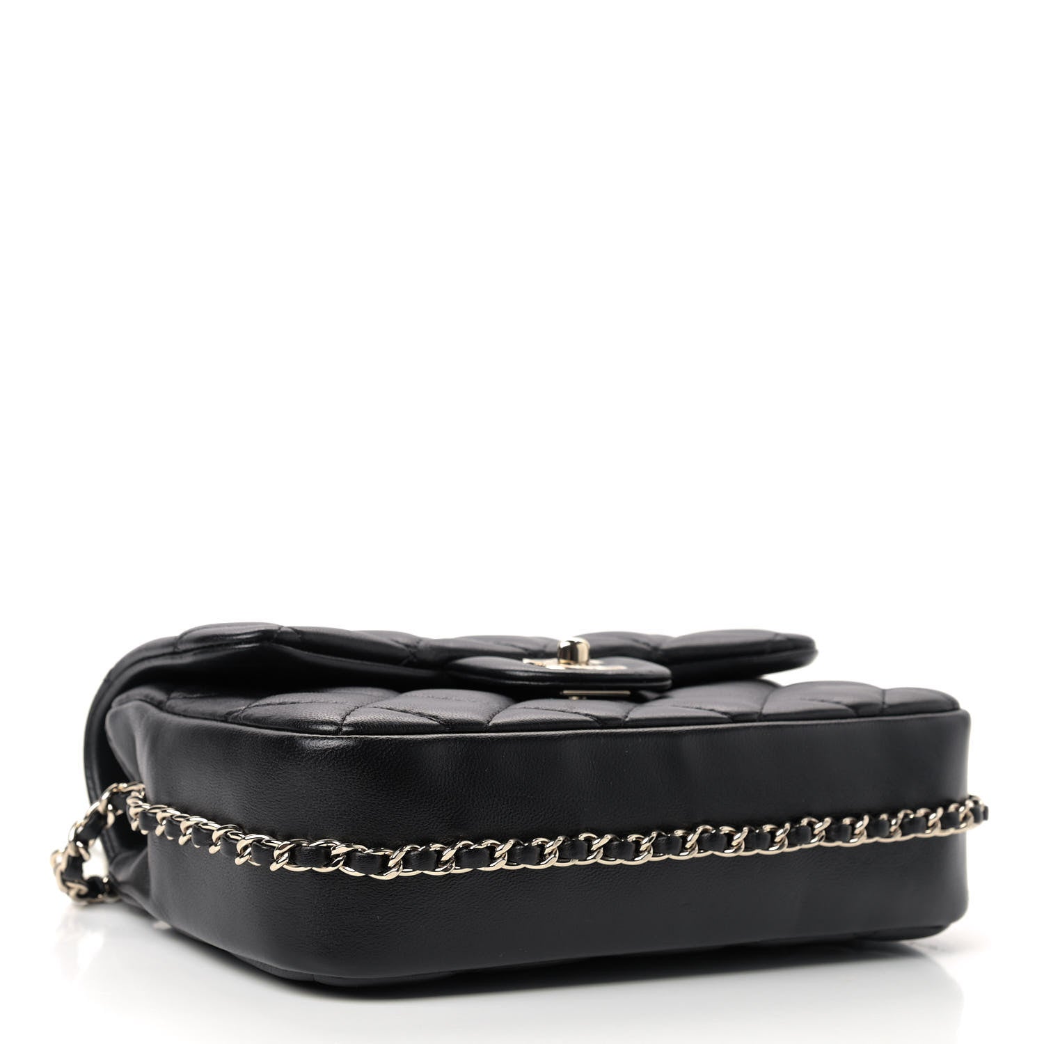 Chanel Lambskin Quilted Small My Precious Flap Black 3 of 8