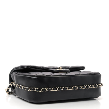 Chanel Lambskin Quilted Small My Precious Flap Black 3 of 8