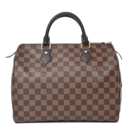 Louis Vuitton Damier Ebene Speedy 30 1 of 10