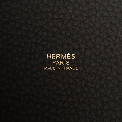 Hermes Taurillon Clemence Picotin Lock 18 PM Gris Meyer 6 of 12