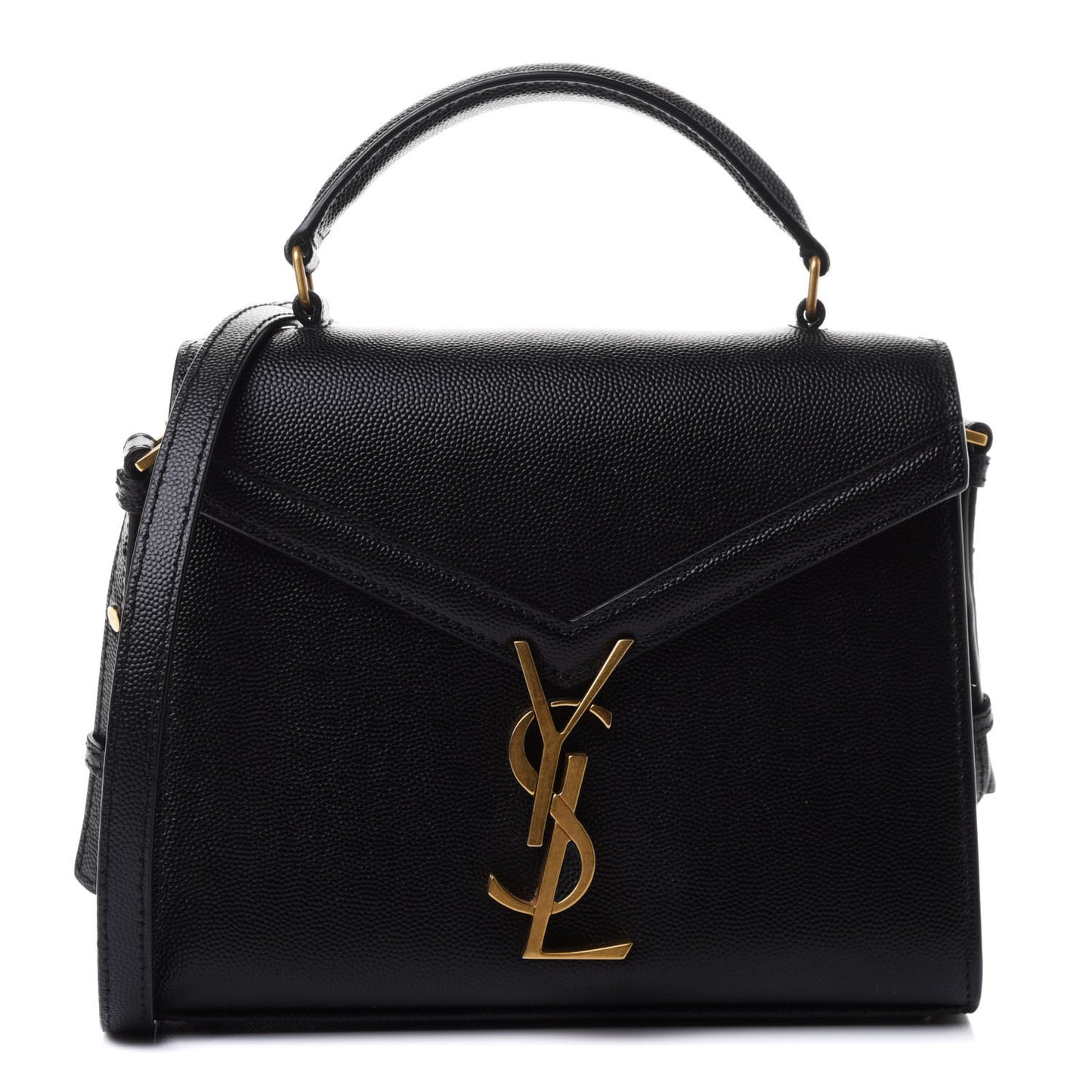 Grain de Poudre Mini Classic Monogram Cassandra Top Handle Black Rouge Legion