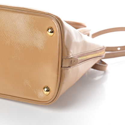Prada Saffiano Vernice Medium Promenade Tote Cammeo 9 of 9