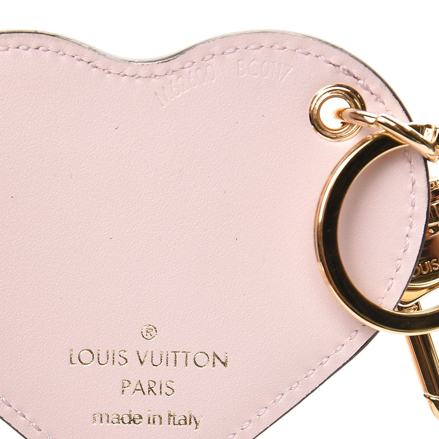 Louis Vuitton Vernis Degrade Heart Bag Charm Pink 3 of 4