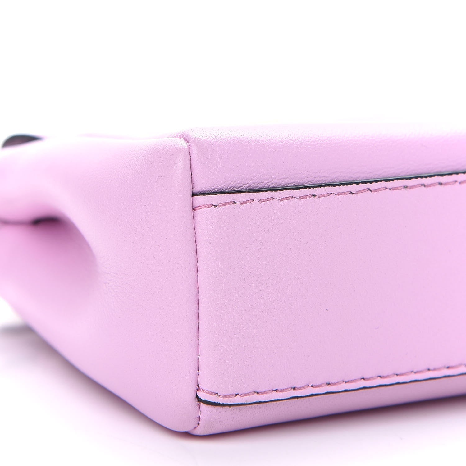 Fendi Shiny Nappa Micro Peekaboo Iconic Satchel Lavanda 7 of 9