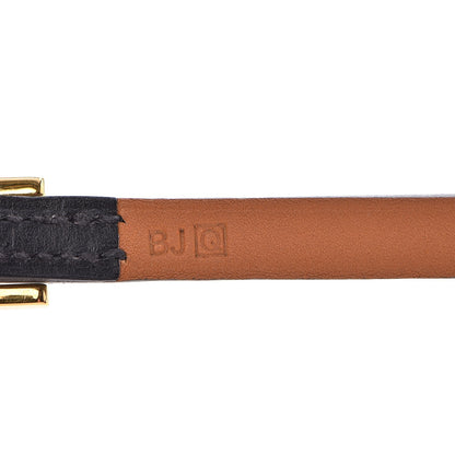 Hermes Chamonix Hapi 3 MM Triple Tour Wrap Bracelet M Black 4 of 7
