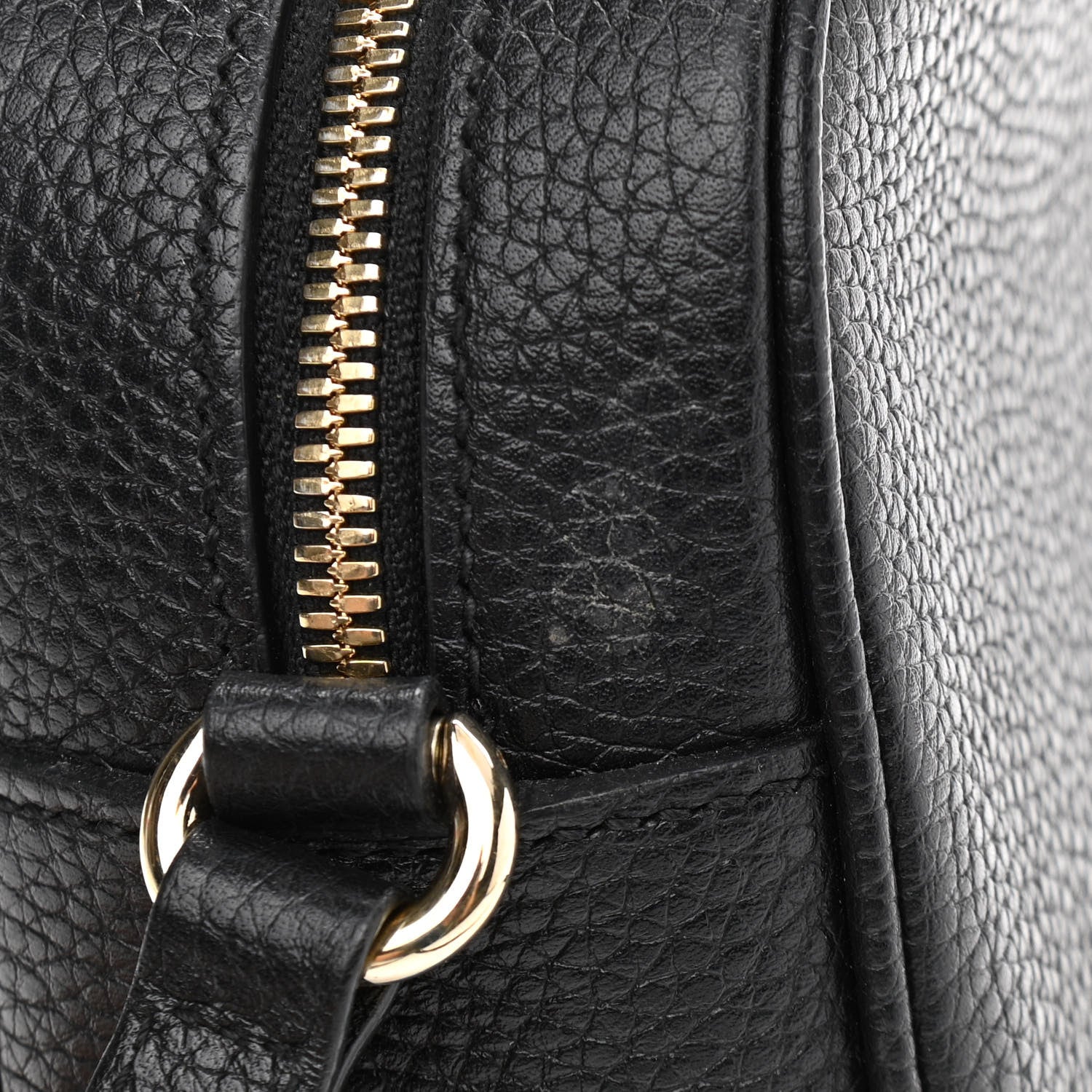 Gucci Pebbled Calfskin Small Soho Disco Bag Black 13 of 13