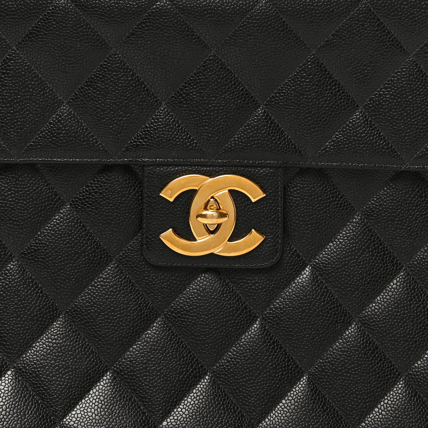 Chanel Caviar Quilted Briefcase Laptop Bag Black 9 of 11