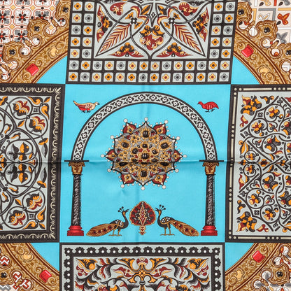 Hermes Silk Ciels Byzantins Scarf 90 8 of 9