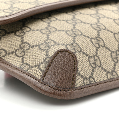Gucci GG Supreme Monogram Neo Vintage Web Belt Bag Brown 9 of 10