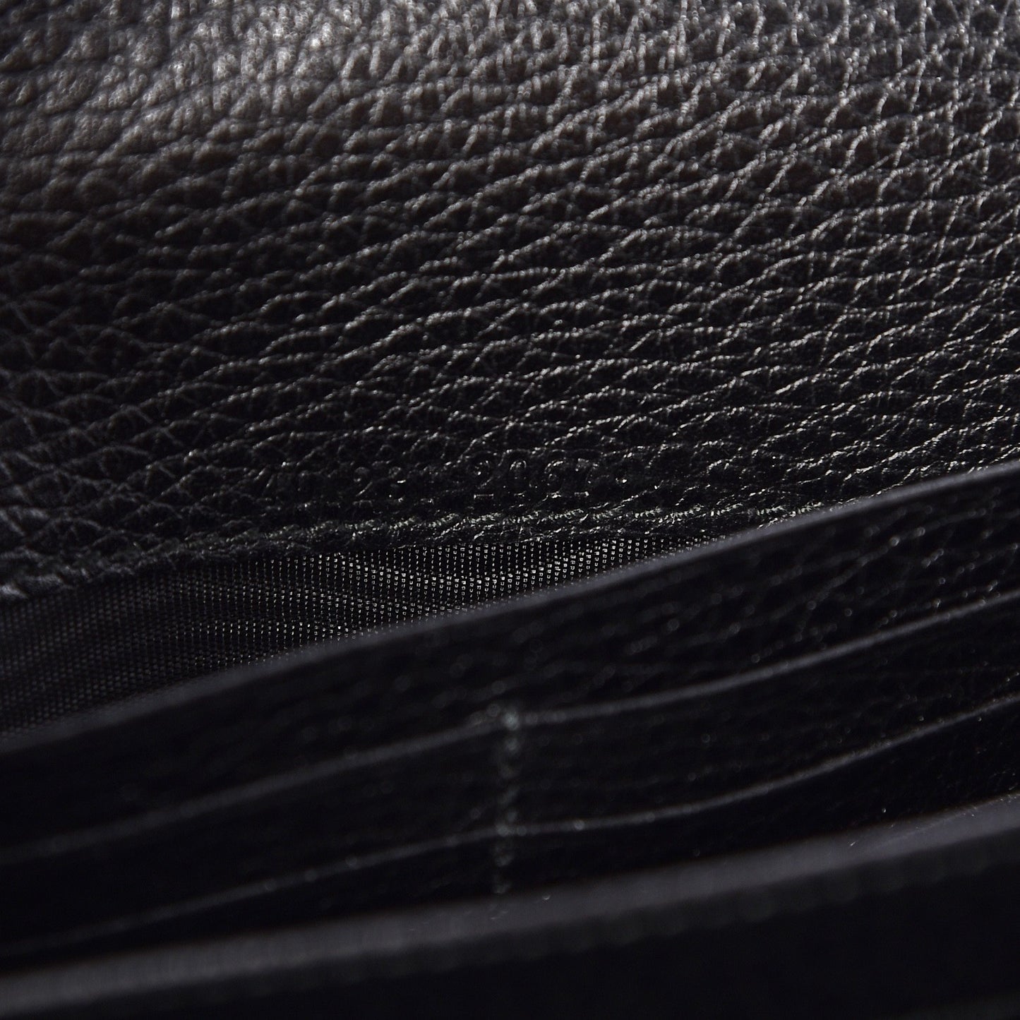 Calfskin Mini Dionysus Chain Wallet Black