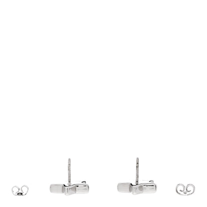 Gucci Sterling Silver Logo Star Earrings 3 of 5