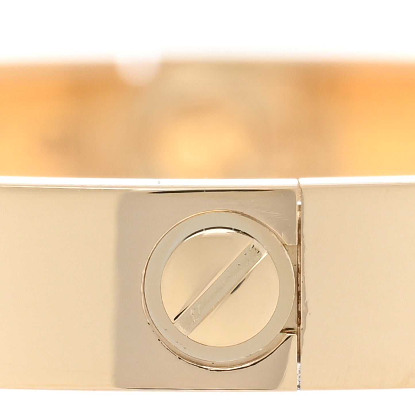 18K Yellow Gold LOVE Bracelet 15