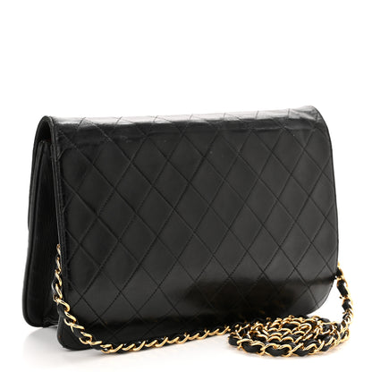 Chanel Lambskin Quilted Medium Single Flap Black 3 of 13