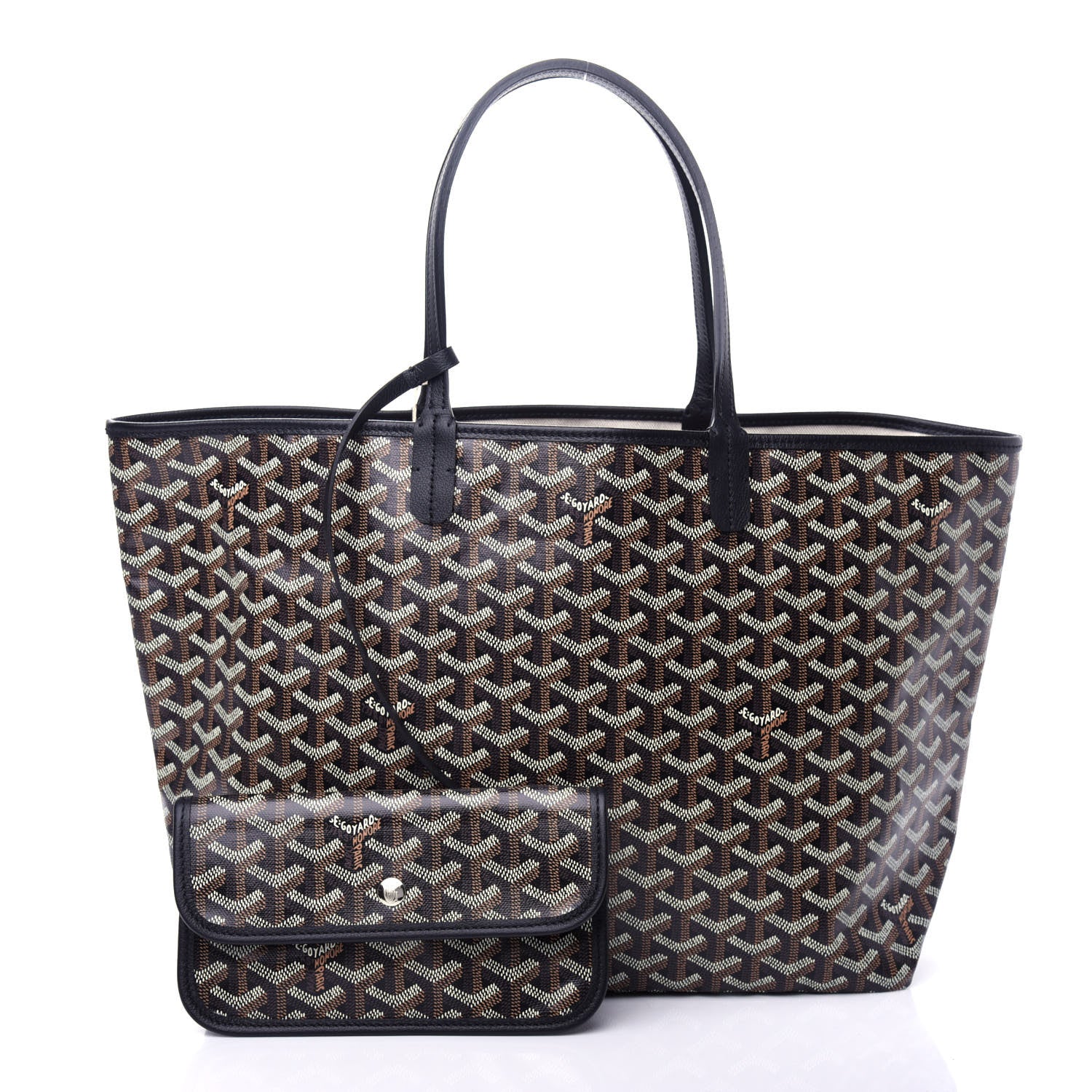 Goyard Goyardine Saint Louis PM Black 3 of 9