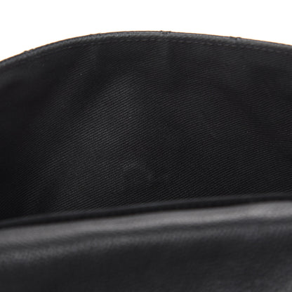 Chanel Grained Calfskin Quilted 2.55 Reissue Flap Belt Bag Clutch Black 13 of 13