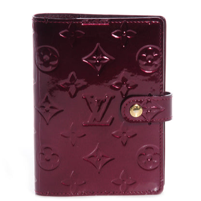 Louis Vuitton Vernis Small Ring Agenda Cover Rouge Fauviste 1 of 7