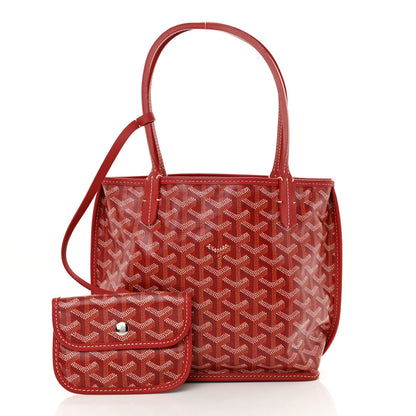 Goyard Goyardine Reversible Mini Anjou Red 4 of 22