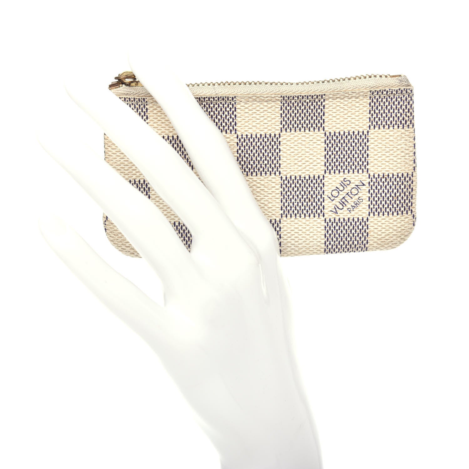 Louis Vuitton Damier Azur Key Pouch 2 of 7
