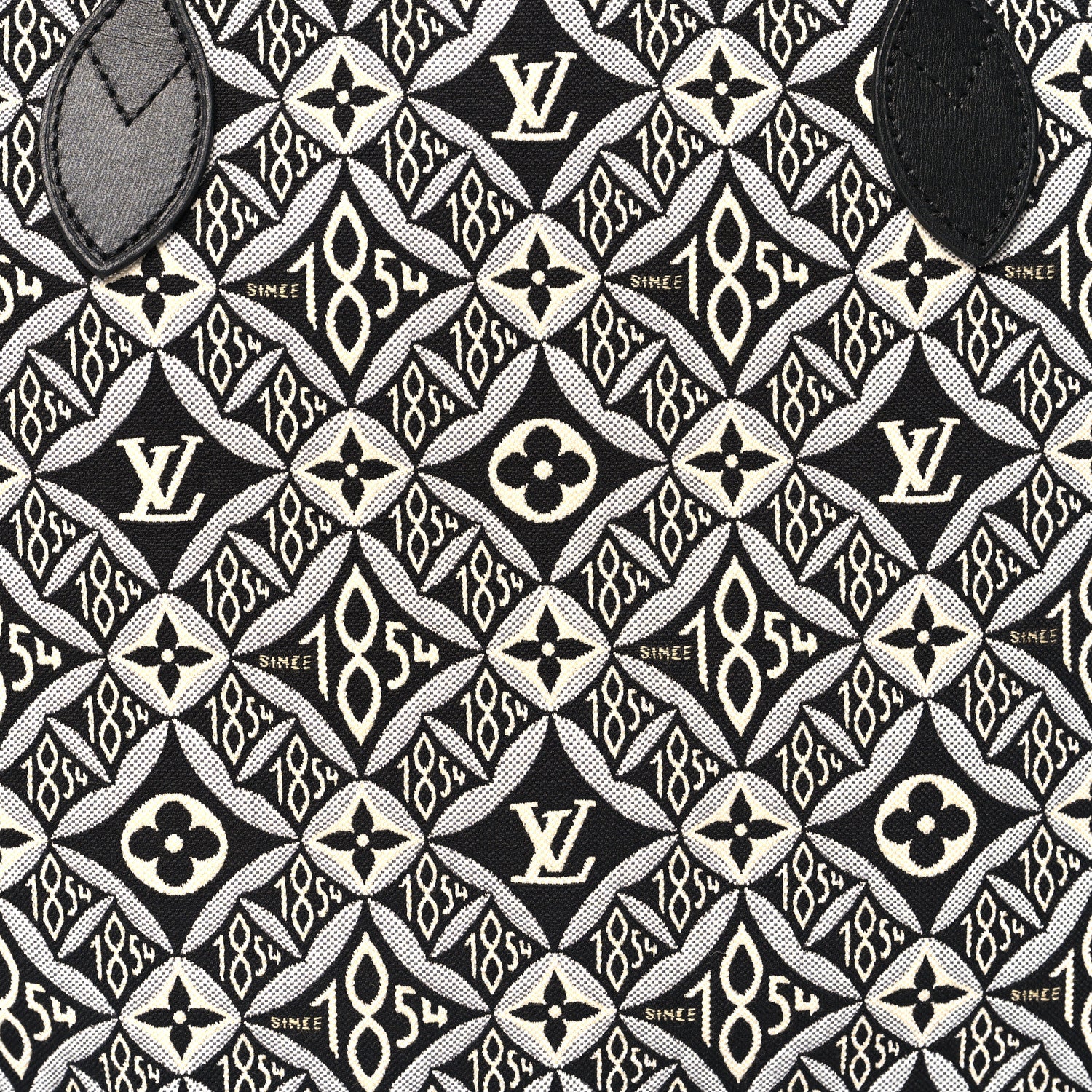 Louis Vuitton Jacquard Since 1854 Neverfull MM Grey 8 of 10