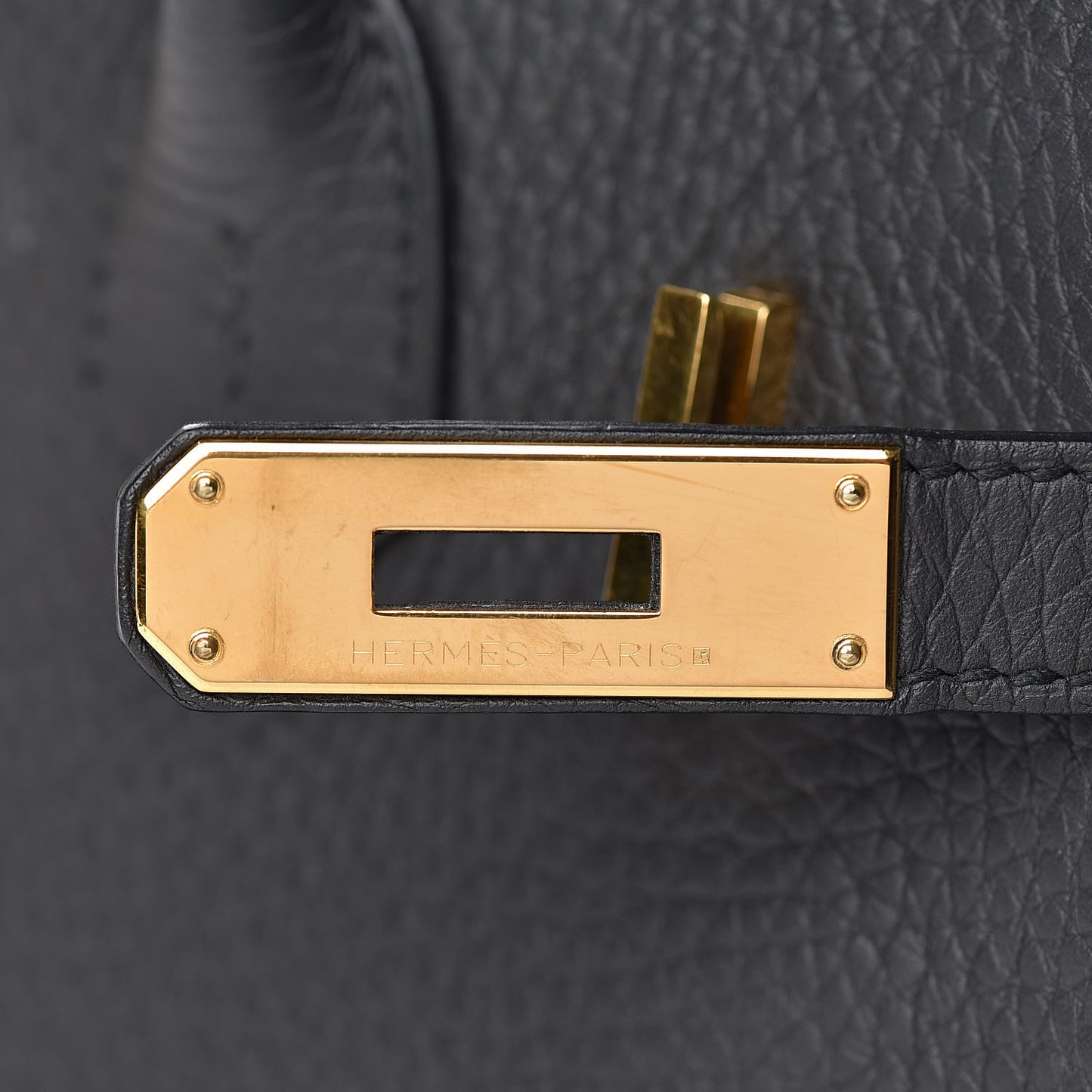 Taurillon Clemence Birkin 30 Plomb