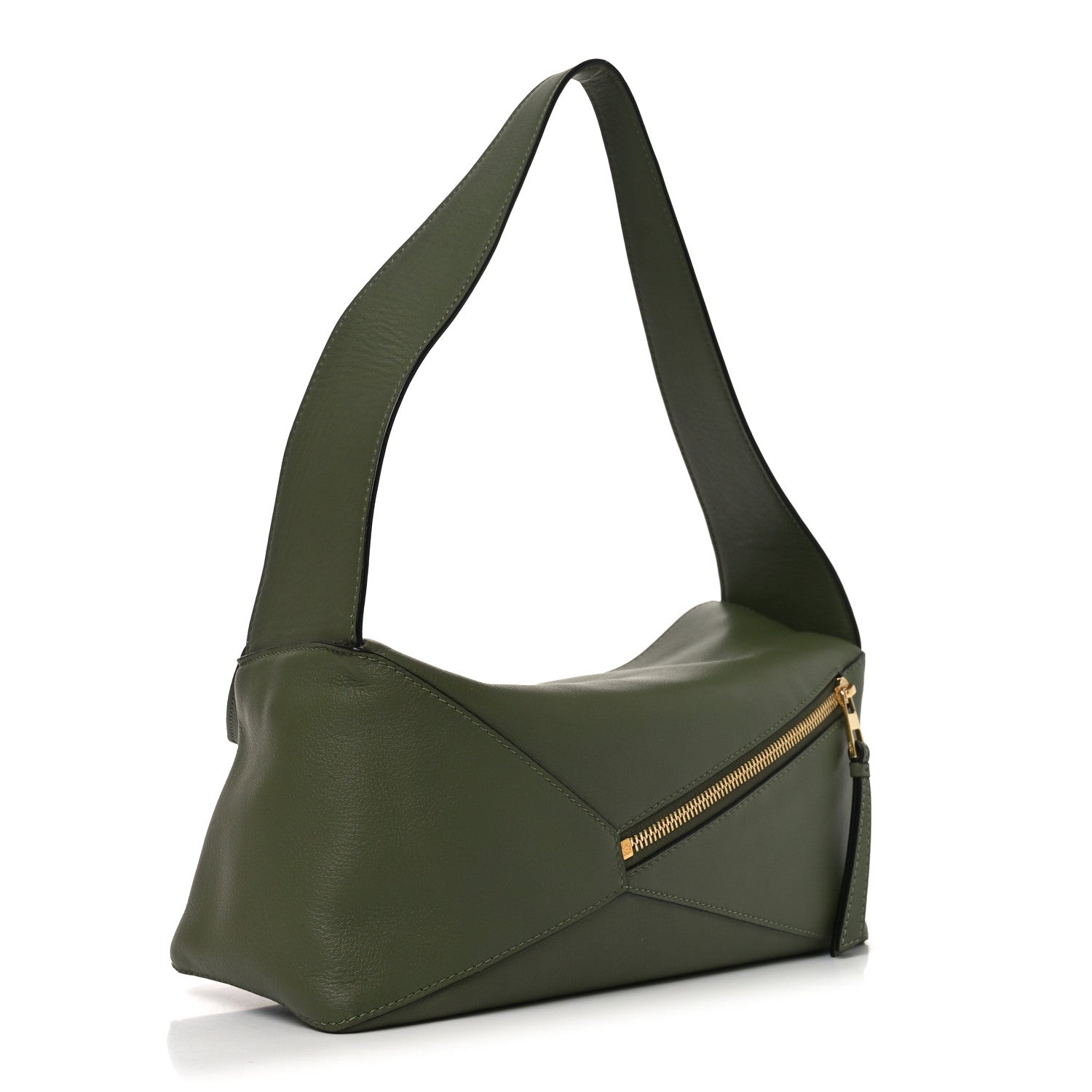 Loewe Calfskin Puzzle Hobo Avocado 3 of 9
