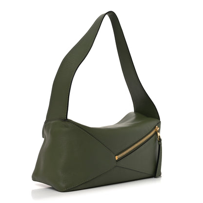 Loewe Calfskin Puzzle Hobo Avocado 3 of 9