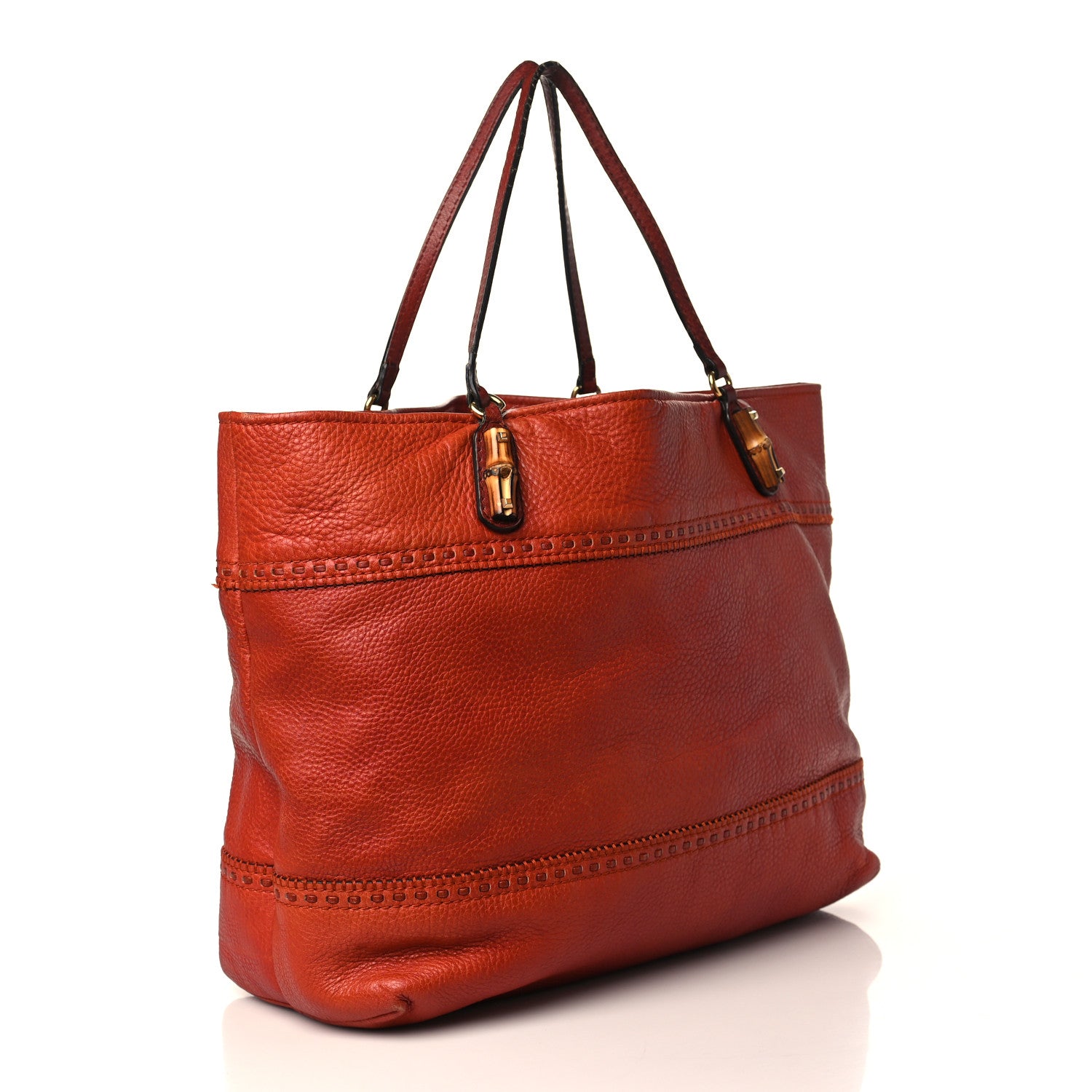 Gucci Calfskin Medium Laidback Crafty Tote Orange 3 of 18