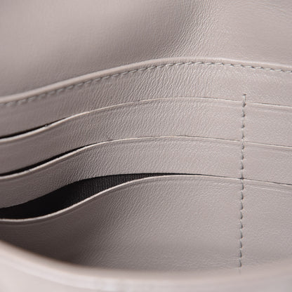 Christian Dior Patent Cannage New Lock Pouch Grey 8 of 9