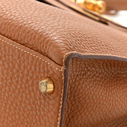 Hermes Fjord Sellier Kelly 32 Gold 15 of 22