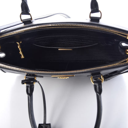 Prada Saffiano Medium Galleria Double Zip Tote Black 5 of 13