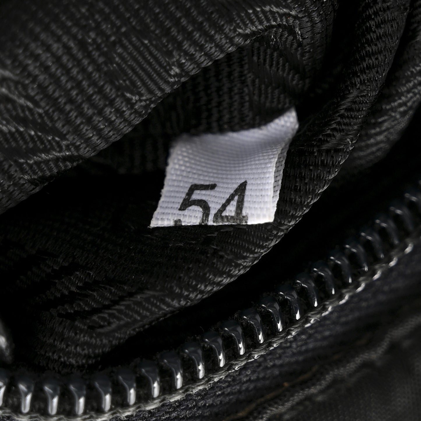 Tessuto Nylon Chain Shoulder Bag Black