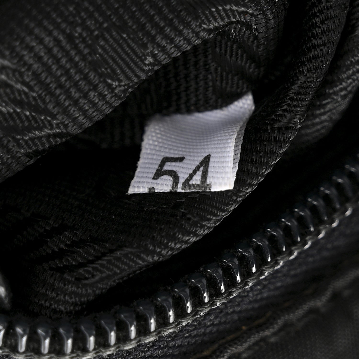 Prada Tessuto Nylon Chain Shoulder Bag Black 7 of 13