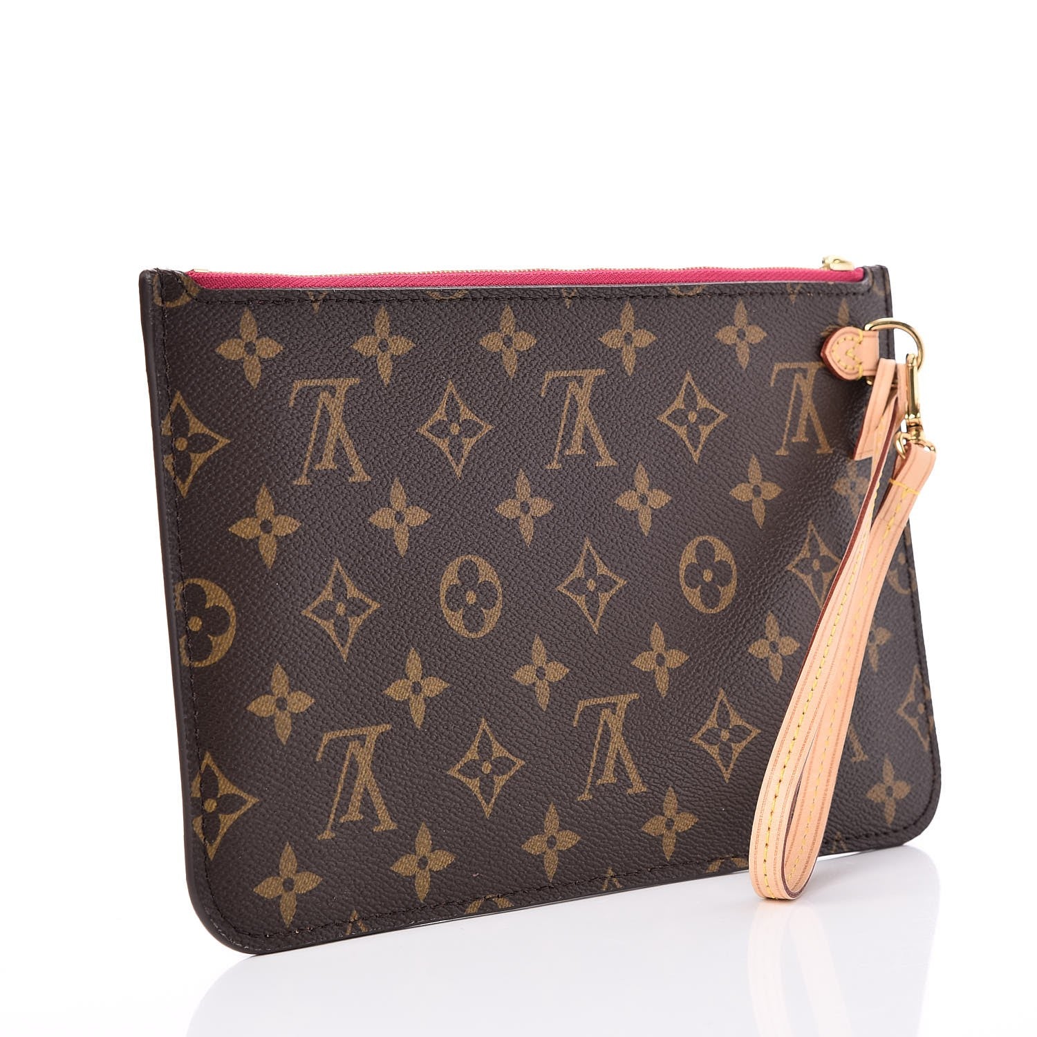 Louis Vuitton Monogram Neverfull MM GM Pochette Pivoine 3 of 9