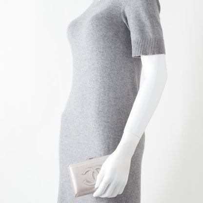 Chanel Iridescent Calfskin Evening Wild Clutch 2 of 9