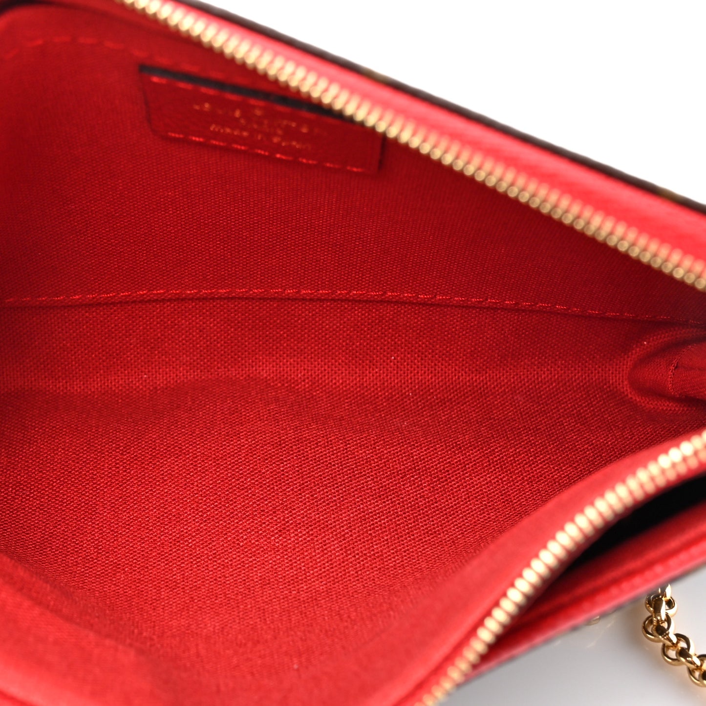 Monogram Pallas Clutch Cherry