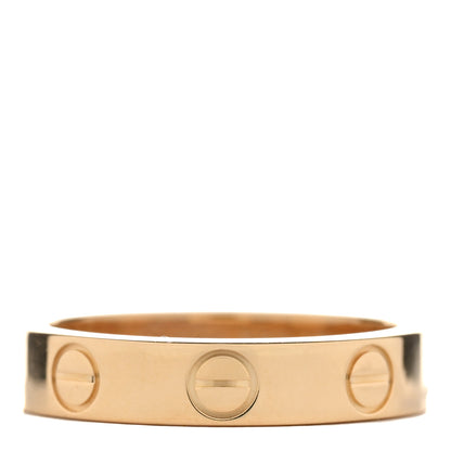 Cartier 18K Yellow Gold 3.5mm LOVE Wedding Band Ring 47 4 1 of 4