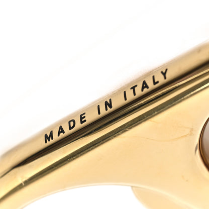 Bottega Veneta Braided Calfskin Belt Purple Gold 4 of 4