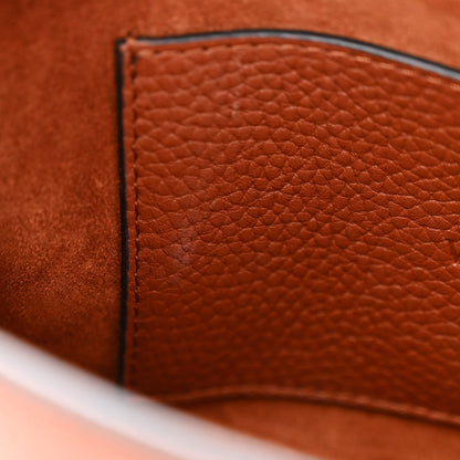 Valentino Garavani Pebbled Calfskin Medium Rockstud Flip Lock Crossbody Bag Saddle Brown 11 of 11