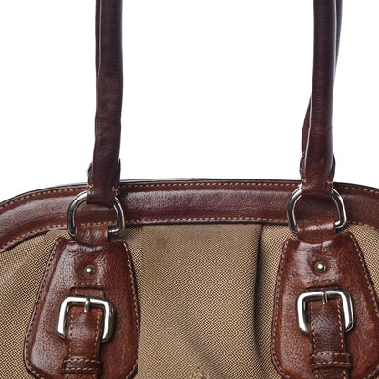 Prada Jacquard Logo Frame Brown 18 of 25