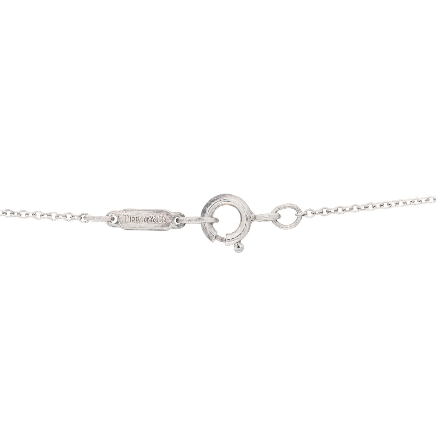 Tiffany Sterling Silver 18K Yellow Gold Signature X Pendant Necklace 4 of 4