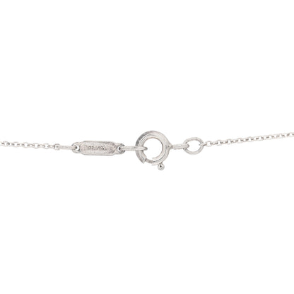 Tiffany Sterling Silver 18K Yellow Gold Signature X Pendant Necklace 4 of 4