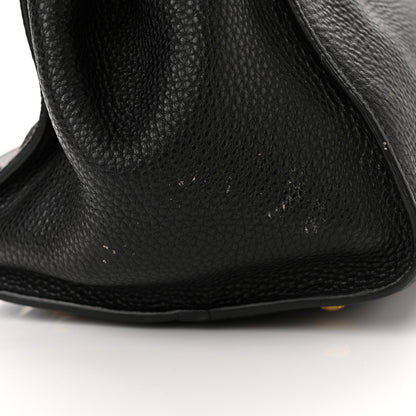 Prada Vitello Daino Shopping Tote Black 10 of 12