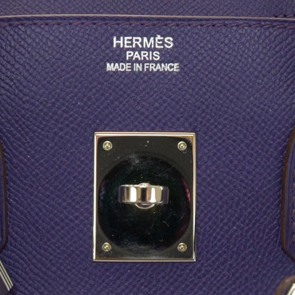 Hermes Epsom Birkin 35 Iris 7 of 9