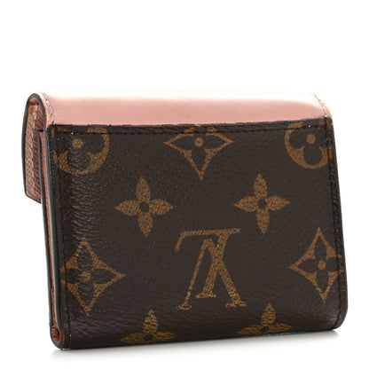 Louis Vuitton Monogram Zoe Wallet Rose Ballerine 3 of 11