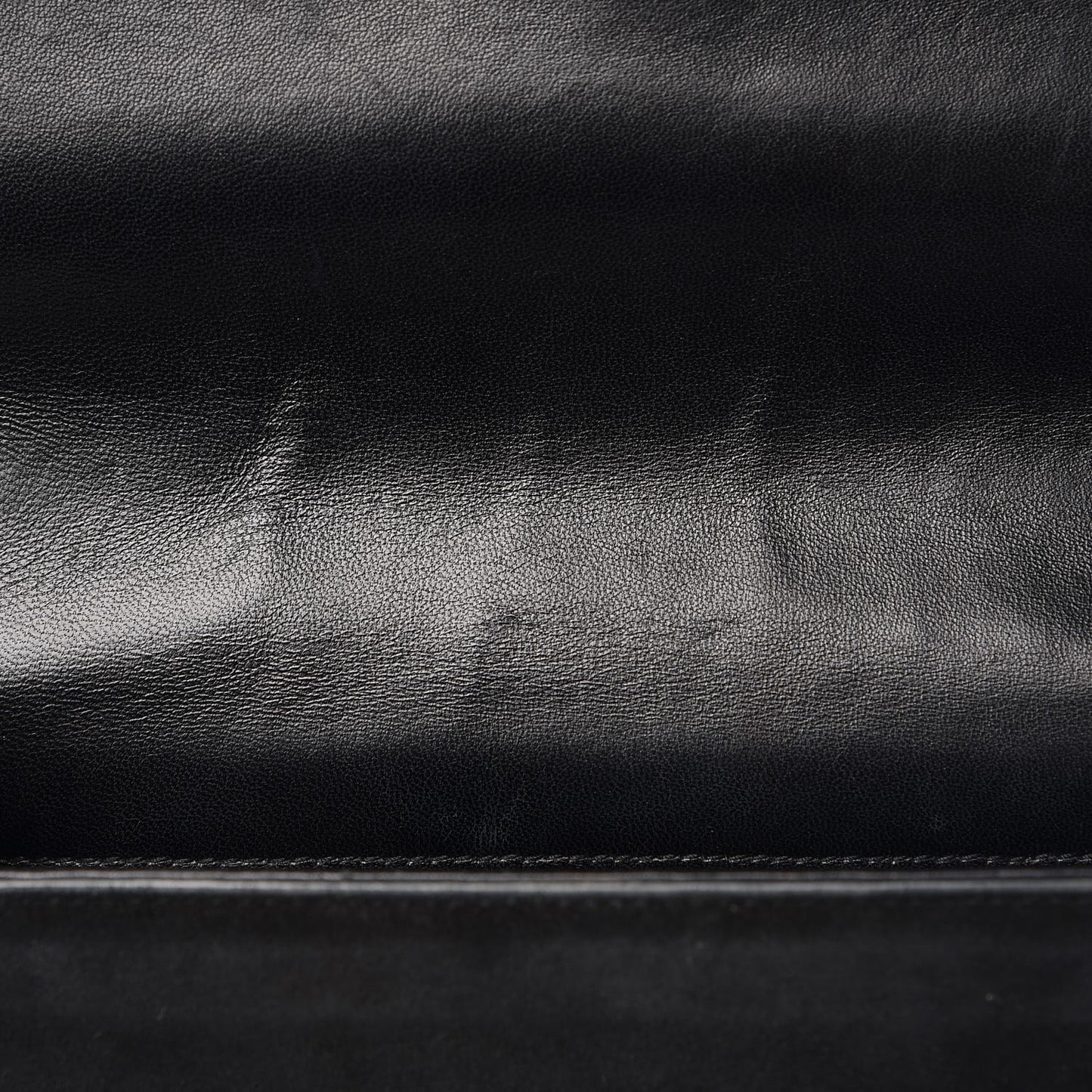 Suede Medium Classic Monogram Kate Tassel Satchel Black